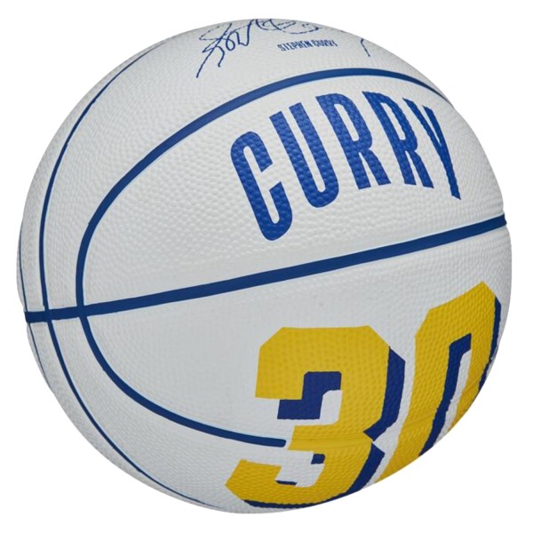 Wilson NBA Player Icon Stephen Curry Mini Ball WZ4007401XB