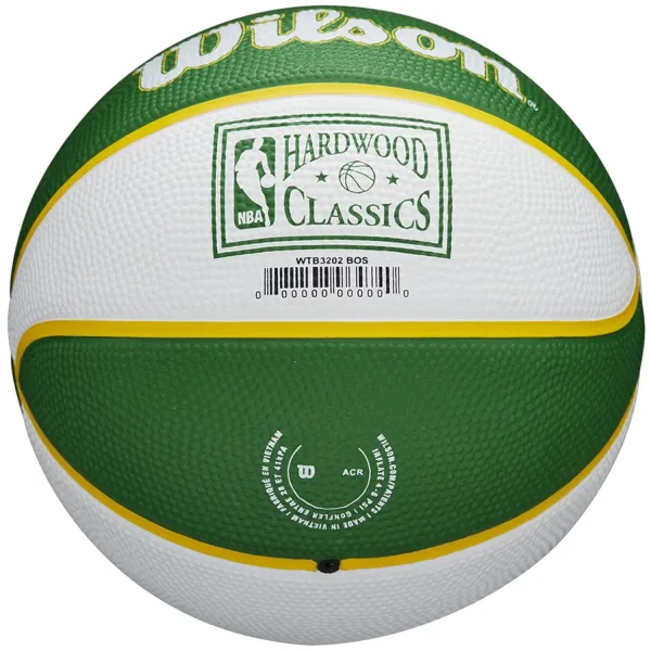 Wilson NBA Team Retro Boston Celtics Mini Ball WTB3200XBBOS