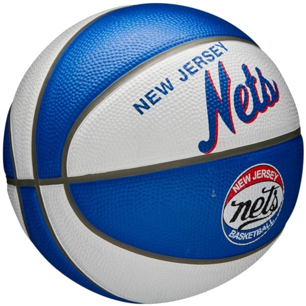 Wilson NBA Team Retro Brooklyn Nets Mini Ball WTB3200XBBRO